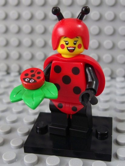 Ladybird Girl_シリーズ21 - LEGO レゴ ミニフィグ専門店 フィグしま専科