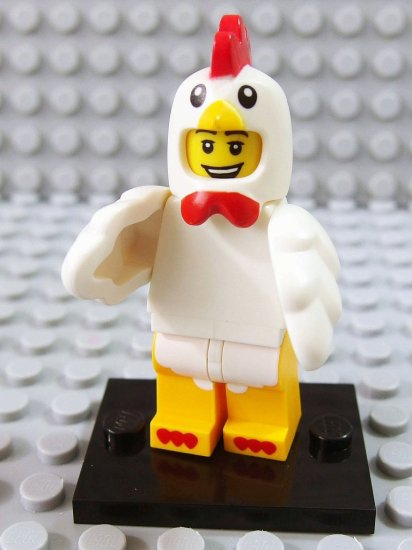 Chicken Suit Guy_シリーズ9 - LEGO レゴ ミニフィグ専門店 フィグしま専科