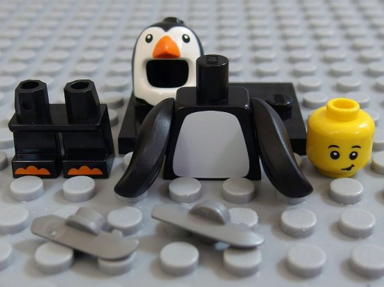 Penguin Boy_シリーズ16 - LEGO レゴ ミニフィグ専門店　フィグしま専科