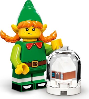 Holiday Elf_シリーズ23 - LEGO レゴ ミニフィグ専門店 フィグしま専科