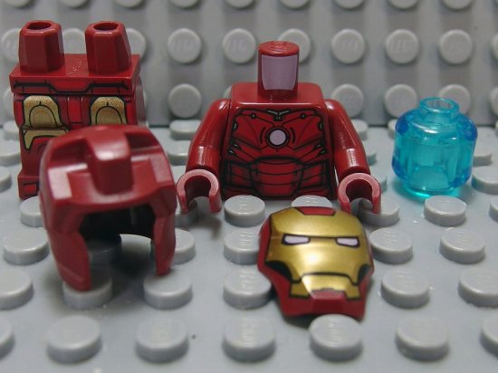 Iron Man Mark 3 Armor_B - LEGO レゴ ミニフィグ専門店 フィグしま専科