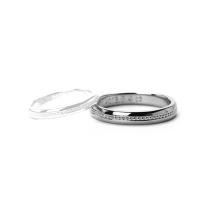 Milgrain First Marriage Ring - wide	