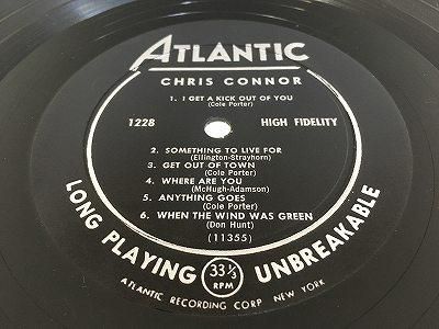 ジャズレコード セットChris Conner etc. ジャズレコード セットChris Conner etc.
