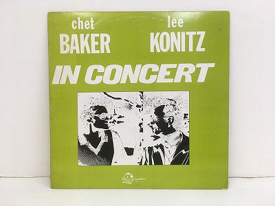 Baker Chet/ Chet Baker And Lee Konitz In Concert/ India Navigation