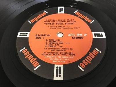 Waldron Mal/ Sweet Love, Bitter/ Impulse!/ AS-9142/ stereo