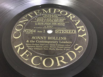 Rollins Sonny/ And The Contemporary Leaders/ Contemporary/ S-7564/ stereo -  横浜 桜木町 中古ジャズ＆ボーカルレコード専門店 ベイサイド ジャズレコード