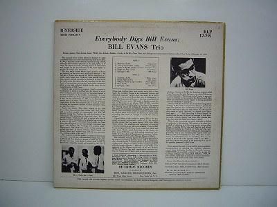 Evans Bill/ Everybody Digs Bill Evans/ Riverside/ RLP-12-291/ mono