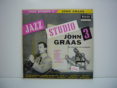 Graas John/ Jazz Studio 3/ Decca/ DL-8104/ mono - 横浜 桜木町 中古ジャズ＆ボーカルレコード専門店　 ベイサイド　ジャズレコード