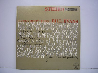 ジャズレコード Bill Evans/Everybody Digs-