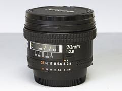 Nikon AF NIKKOR 20mm f2.8 広角単焦点レンズ - 札幌中古カメラ