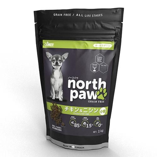 north paw チキン＆ニシン 5kg north paw】ノースパウ グレインフリードッグフード チキン