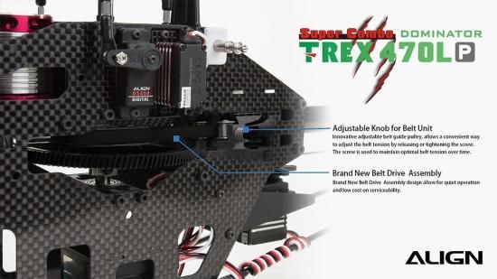 T-REX 470LP ドミネータースーパーコンボ - ALIGNラジコンヘリ&DJIドローンの専門店「RC AIRFRAME（RCエアフレーム）」