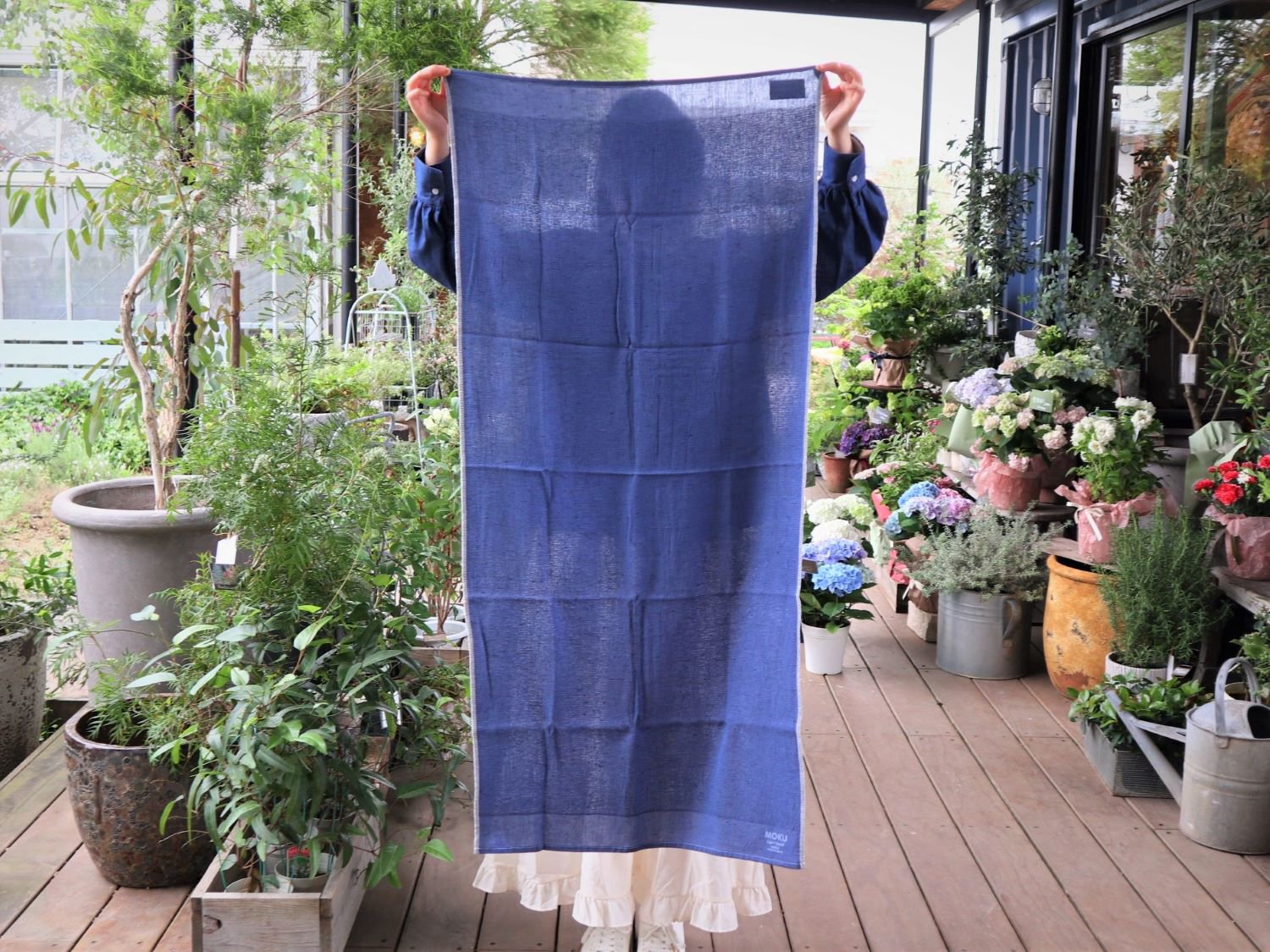 kontex/MOKU/Light Towel（L・ネイビー）