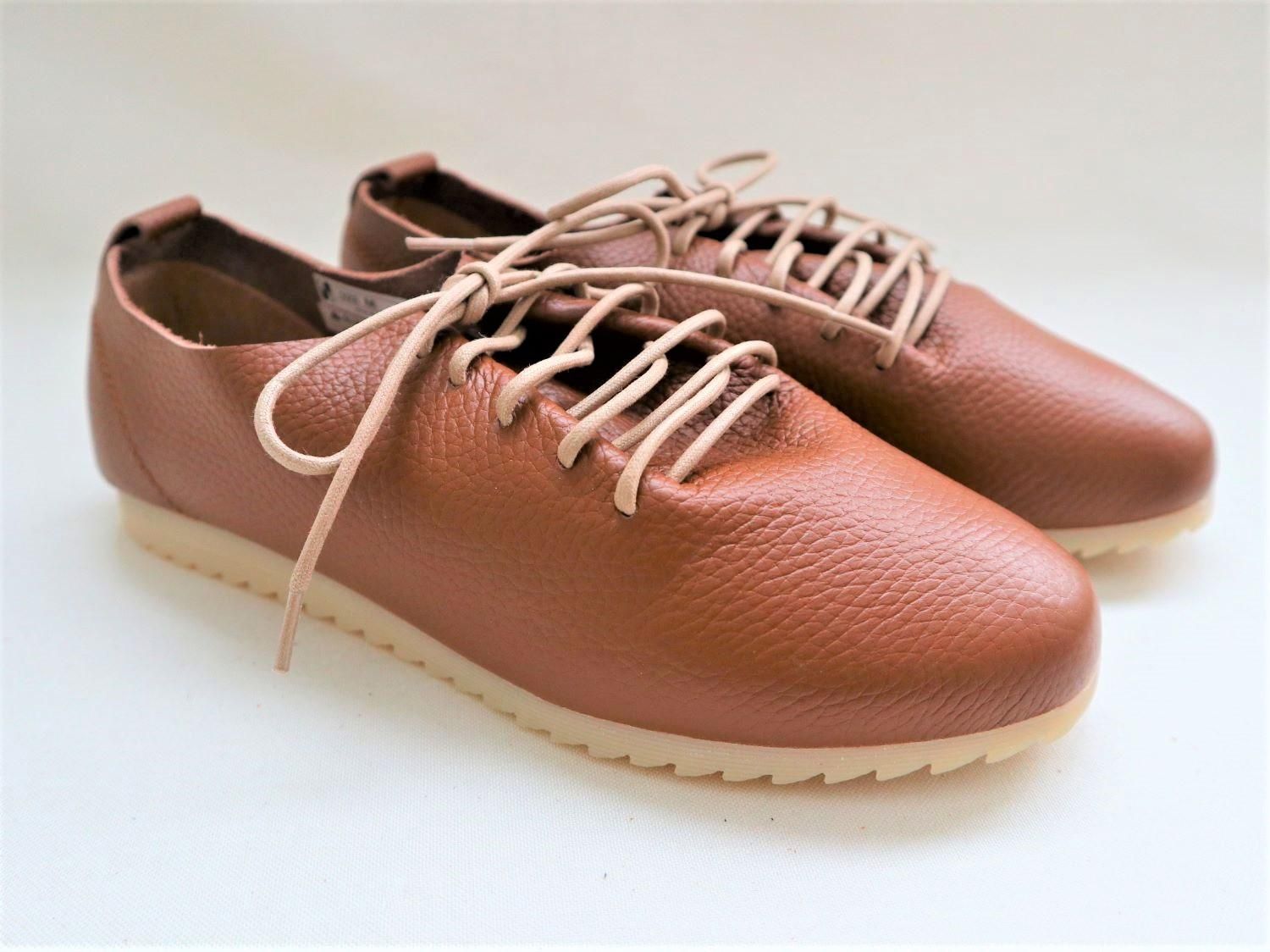 【新品未使用】BERWICK　レースアップシューズ SWAAN4RLBERG/レースアップシューズ【tsunagu限定カラー（江戸茶）】