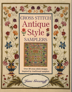 アンティーク調のクロスステッチ・サンプラー Cross Stitch Antique