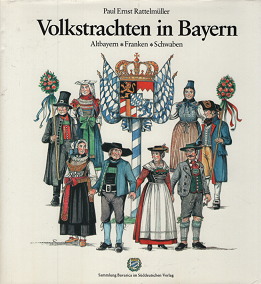 ドイツ バイエルン州の民族衣装 Volkstrachten In Bayern 旅する本屋 古書玉椿 北欧など海外の手芸本 絵本 フォークロア雑貨