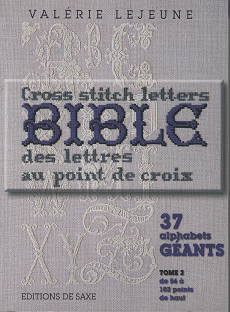 【希少！】Cross stitch letters BIBLE