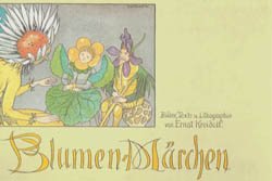 クライドルフ 『 花のメルヘン / Blumen-Märchen』 - 旅する本屋 古書玉椿 国内外の手芸関連の古本と新刊の専門店