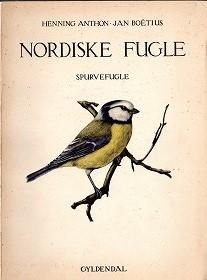 北欧の鳥 イラスト集 Nordiske Fugle Spurvefugle 旅する本屋 古書玉椿 北欧など海外の手芸本 絵本 フォークロア雑貨