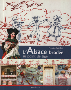 アルザスの可愛い刺繍 L'Alsace brodee au point de tige - 旅する本屋 