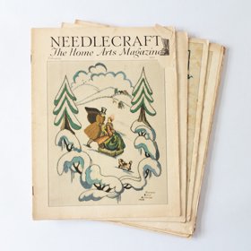 アメリカ ヴィンテージの手芸誌9冊セット Needlecraft - 旅する本屋