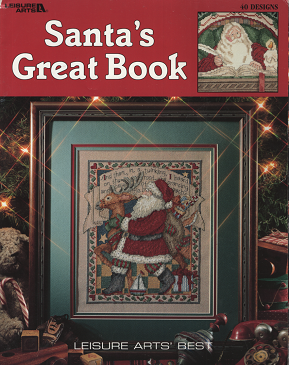 クロスステッチのサンタクロース パターン集 Santa S Great Book 旅する本屋 古書玉椿 国内外の手芸関連の古本と新刊の専門店