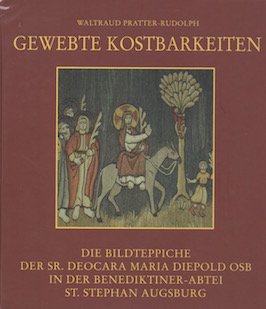 ドイツ 修道院のゴブラン織りタペストリー Gewebte Kostbarketen - 旅する本屋 古書玉椿 国内外の手芸関連の古本と新刊の専門店