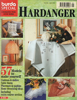 ハーダンガー刺繍図案集 burda SPECIAL HARDANGER E503 | 手芸誌バックナンバー - 旅する本屋　古書玉椿 -  国内外の手芸関連の古本と新刊の専門店