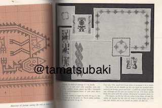 ペルーのモチーフによるクロスステッチ Gamle motiver til Korssting