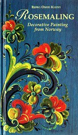 ローズマリング・ノルウェーのトールペインティング　Rosemaling - 旅する本屋 古書玉椿 　国内外の手芸関連の古本と新刊の専門店