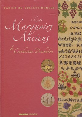 アンティークサンプラーからのクロスステッチ図案集 Les Marquoirs Anciens - 旅する本屋 古書玉椿 国内外の手芸 関連の古本と新刊の専門店