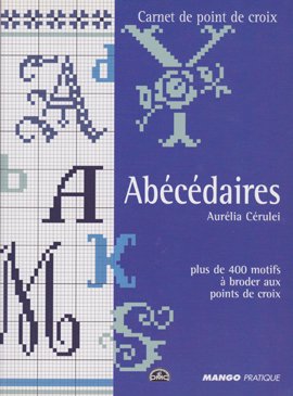 クロスステッチのアルファベット図案集 abécédaires - 旅する本屋 古書 