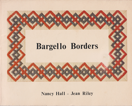 バルジェロ刺繍のボーダー　Bargello Borders - 旅する本屋 古書玉椿 　国内外の手芸関連の古本と新刊の専門店