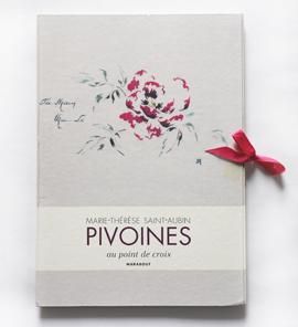 マリー・テレーズ クロスステッチ 図案集 Pivoines au point de croix