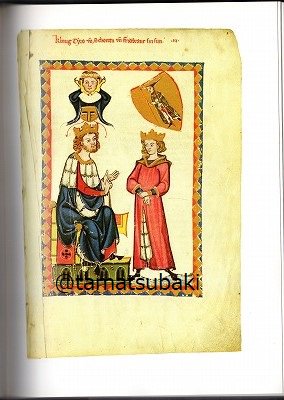 ドイツのマネッセ写本 CODEX MANESSE - 旅する本屋 古書玉椿 国内外の手芸関連の古本と新刊の専門店