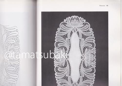 オランダのボビンレースパターン集 Dutch Bobbin Lace Patterns - 旅する本屋 古書玉椿 　国内外の手芸関連の古本と新刊の専門店