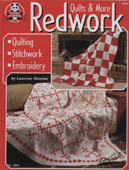 キルトのためのレッドワーク刺繍 Quilts＆More Redwork - 旅する本屋 ...