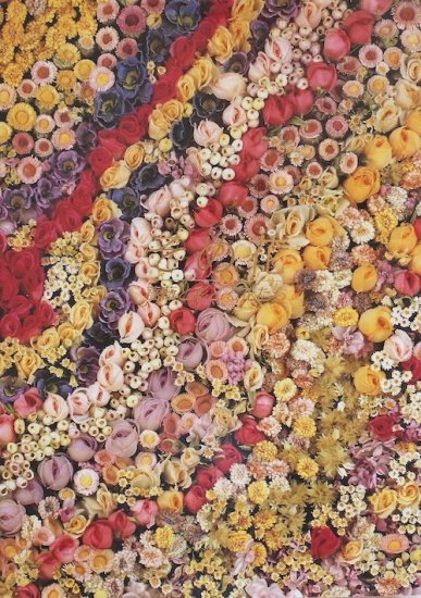 安田早葉子 『そめ花 薔薇と彩どる花たち』 | 布の染花の創り方を解説 