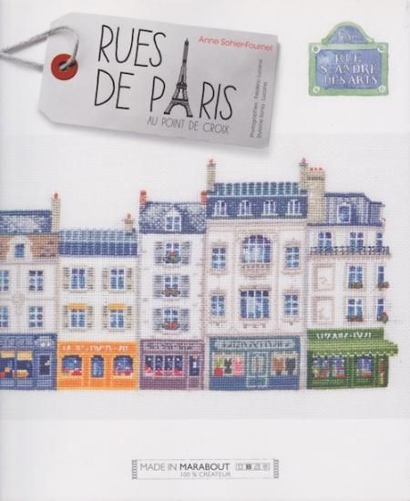 格安 【希少本】RUES 風景 Paris パリ クロスステッチ図案 PARIS DE