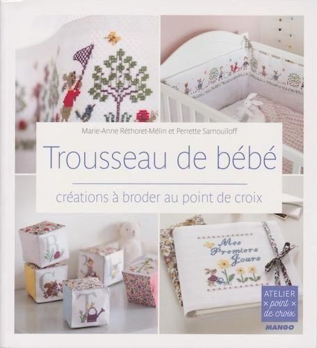 赤ちゃんのクロスステッチ図案集 | Trousseau de bébé - 旅する本屋
