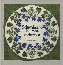スウェーデンの花刺繍 Schwedische Blumen Stickereien 旅する本屋 古書玉椿 北欧など海外の手芸本 絵本 フォークロア雑貨