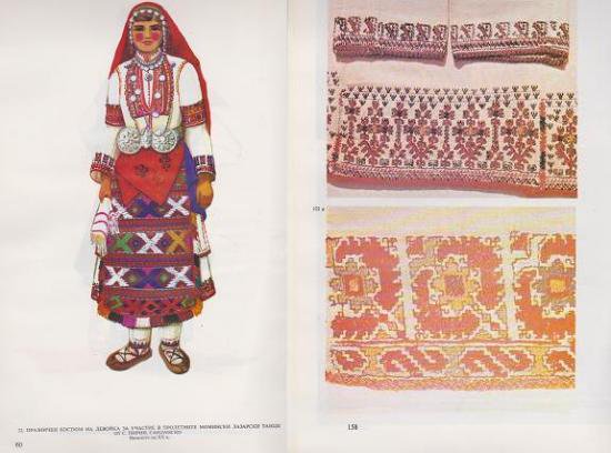 ブルガリアの民族衣装 刺繍・織り・編み物・民族衣装 - 旅する本屋