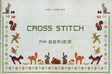 Dmcのクロスステッチ図案集 Dmc Library Cross Stitch 7th Series 旅する本屋 古書玉椿 北欧など海外 の手芸本 絵本 フォークロア雑貨