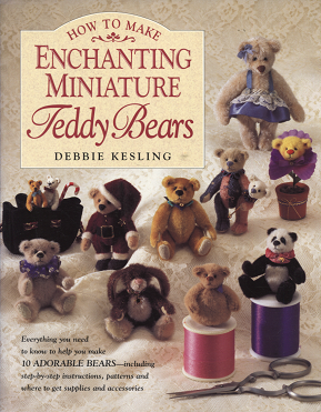 ミニチュア テディベアの作り方 Enchanting Miniature Teddy Bears 旅する本屋 古書玉椿 国内外の手芸関連の古本と新刊の専門店