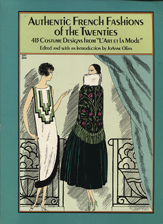 フランスの19年代ファッション Authentic French Fashions Of The Twenties 旅する本屋 古書玉椿 北欧など海外の手芸本 絵本 フォークロア雑貨