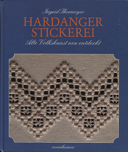 ハーダンガー刺繍図案集　HARDANGER STICKEREI - 旅する本屋 古書玉椿 　国内外の手芸関連の古本と新刊の専門店