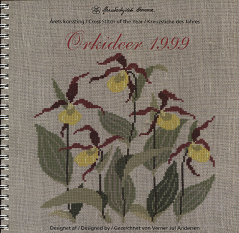 蘭の花12種ですフレメカレンダー　1999