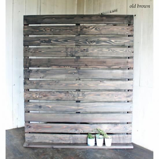アンティーク風 無垢材ガーデンパーテーション SD-054 ついたて