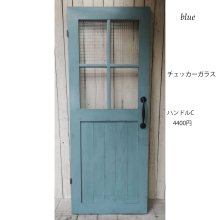 アンティーク風ドア　無垢材ドア　木製ガラス扉　SILVIO   SD-079