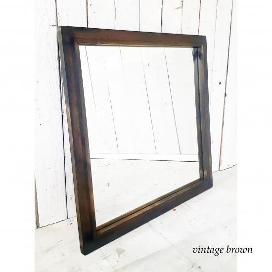 アンティーク　出窓風ミラー 窓枠風アンティーク調ウォールミラーG5346「送料無料・一部除く